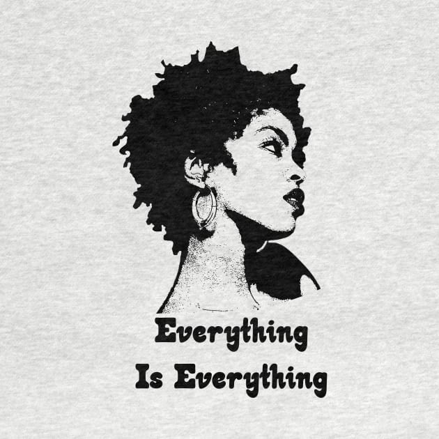 Lauryn Hill Everything Is Everything by LMW Art